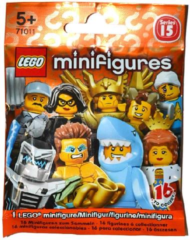 LEGO Minifigure-Series 15-Collectible Series Polybag-71011-1-Creative Brick Builders